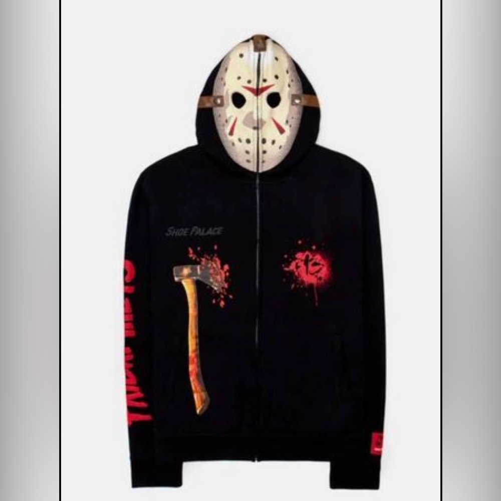 "New" Shoe Palace Friday The 13th Icon Mask Hoodie
